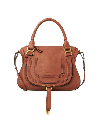 Chloé Medium Marcie Leather Double Carry Satchel