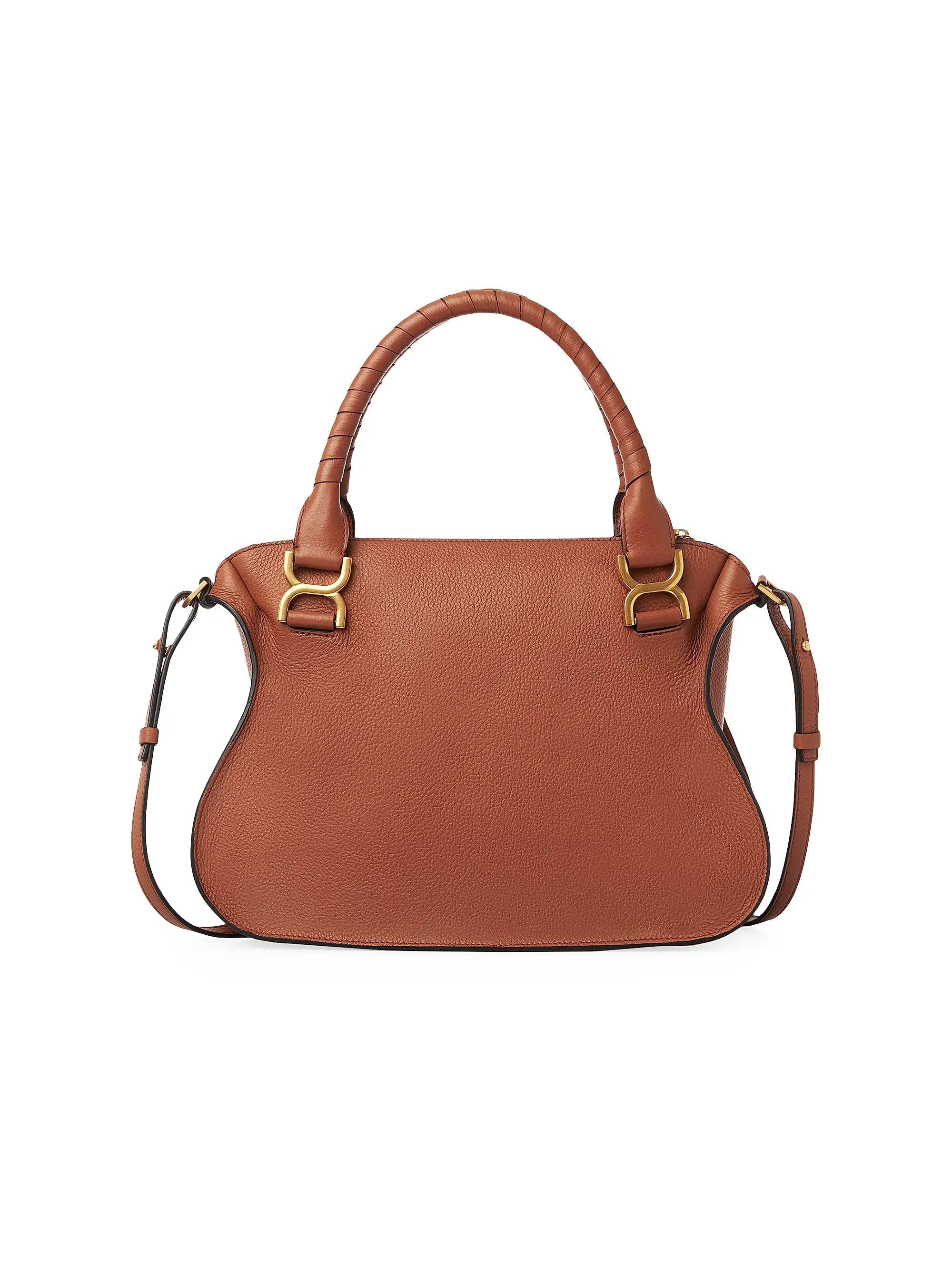 Chloé Medium Marcie Leather Double Carry Satchel