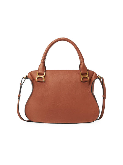 Chloé Medium Marcie Leather Double Carry Satchel