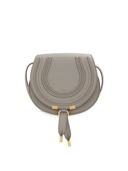 Chloé Mini Marcie Leather Saddle Bag