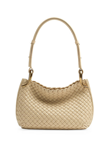 Bottega Veneta Padded Intreccio Leather Shoulder Bag