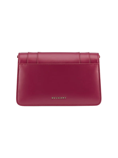 BVLGARI Serpenti Leather Shoulder Bag