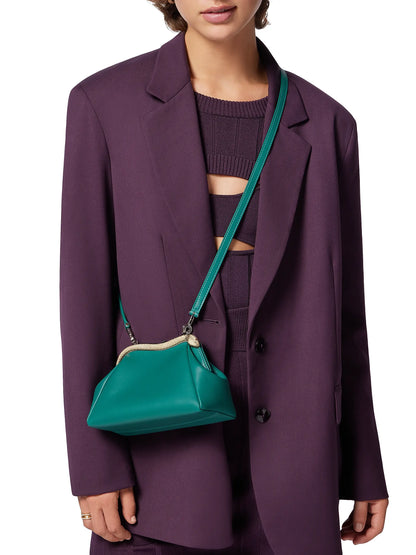 BVLGARI Serpenti Forever Leather Clutch
