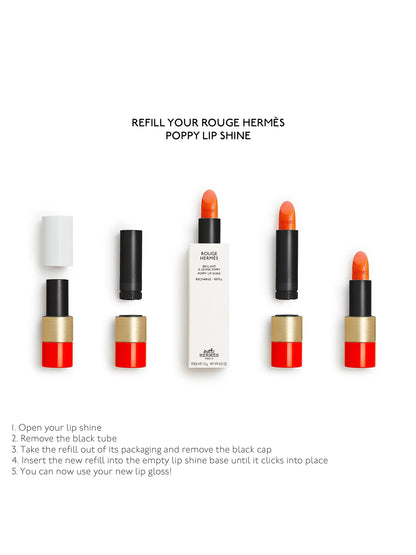 HERMÈS Rouge Hermes Lip Shine Refill