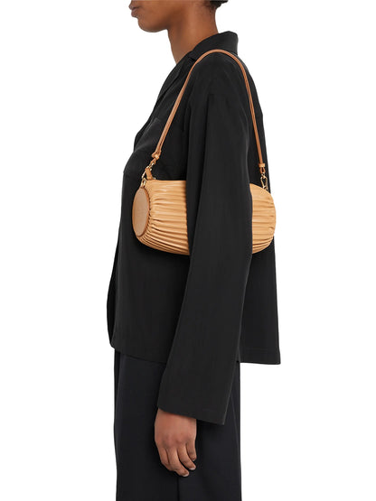 LOEWE Bracelet Pleated Leather Pouch