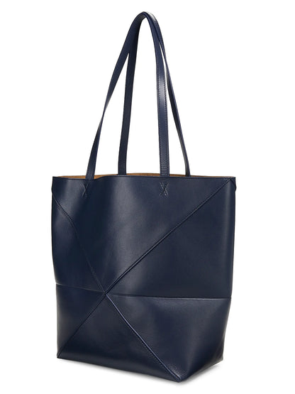 LOEWE Puzzle Shiny Leather Tote