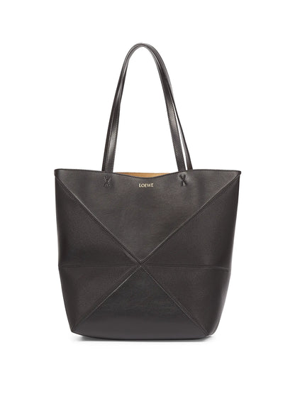 LOEWE Puzzle Shiny Leather Tote