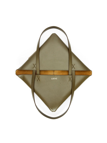 LOEWE Puzzle Shiny Leather Tote