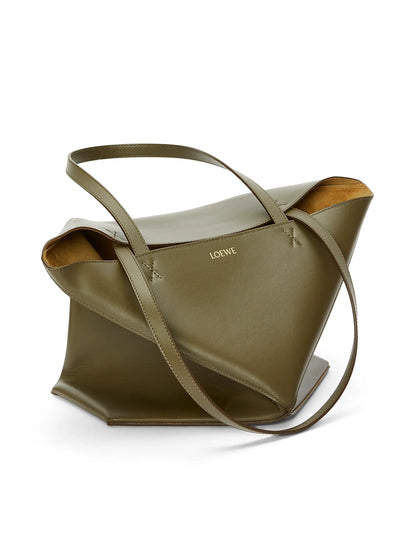LOEWE Puzzle Shiny Leather Tote