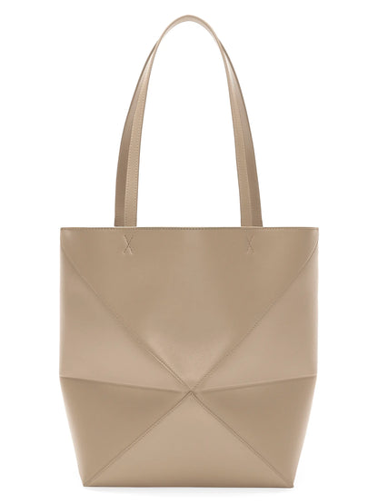 LOEWE Puzzle Shiny Leather Tote