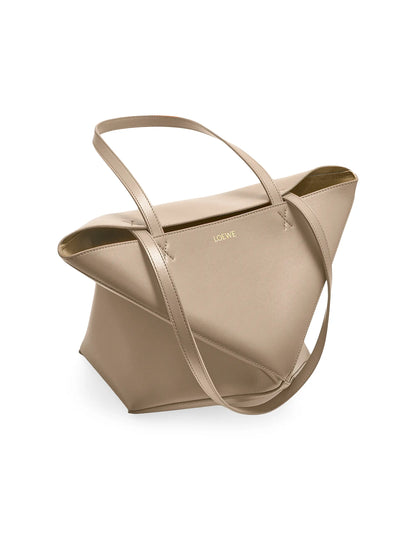 LOEWE Puzzle Shiny Leather Tote