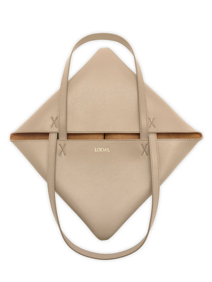 LOEWE Puzzle Shiny Leather Tote
