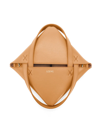 LOEWE Mini Puzzle Fold Leather Tote Bag