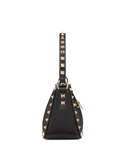 Valentino Garavani Small Rockstud Grainy Calfskin Crossbody Bag