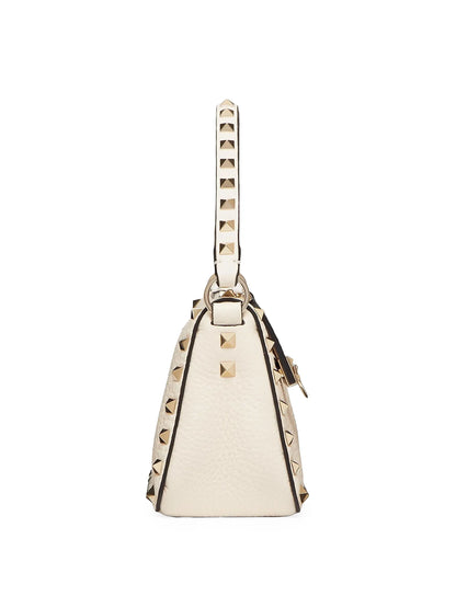 Valentino Garavani Small Rockstud Grainy Calfskin Crossbody Bag