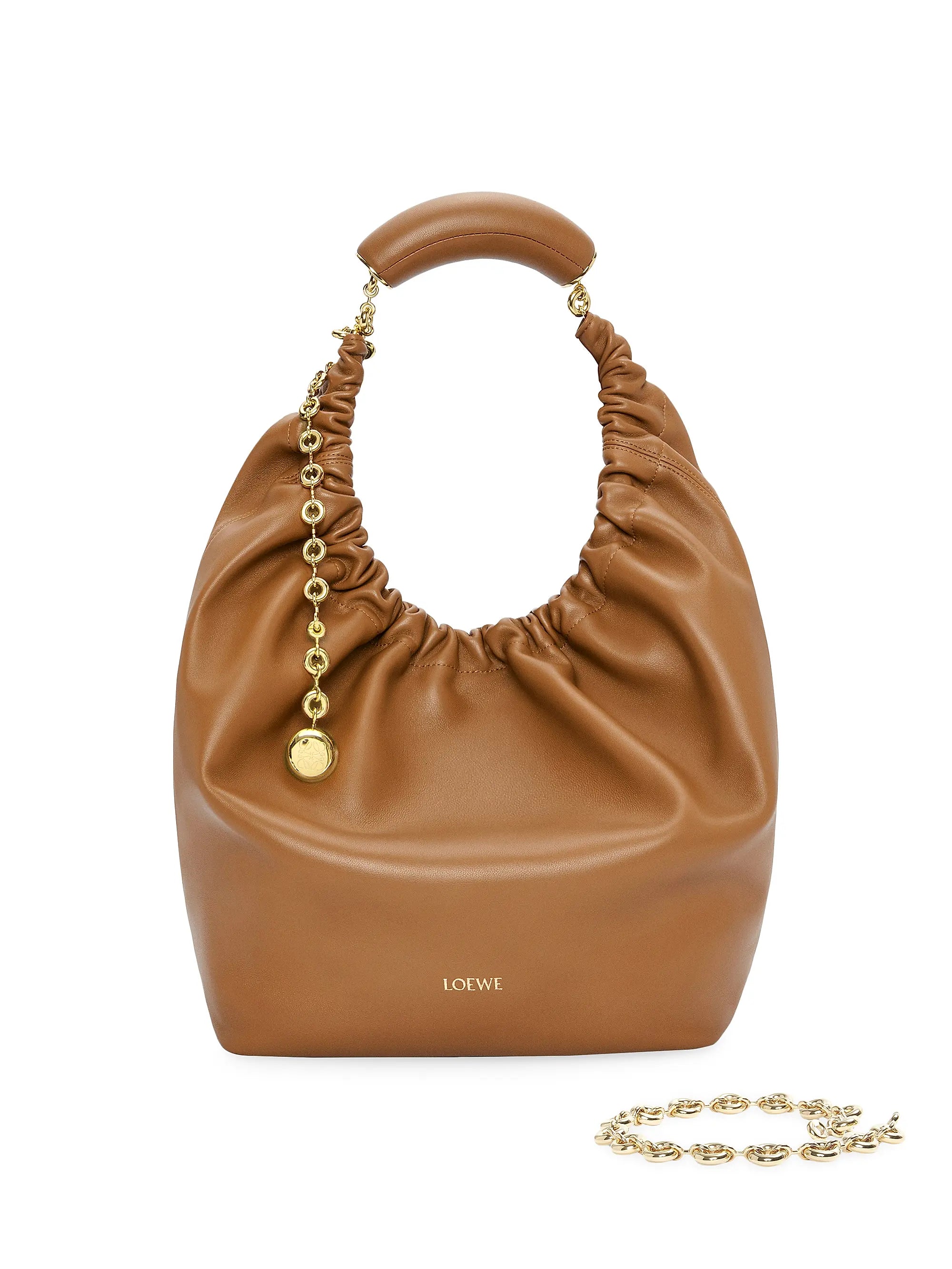 LOEWE Medium Squeeze Leather Shoulder Bag