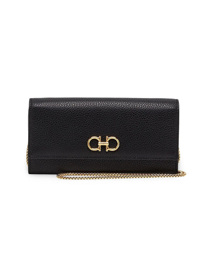 FERRAGAMO Gancini Soft Wallet-on-Chain