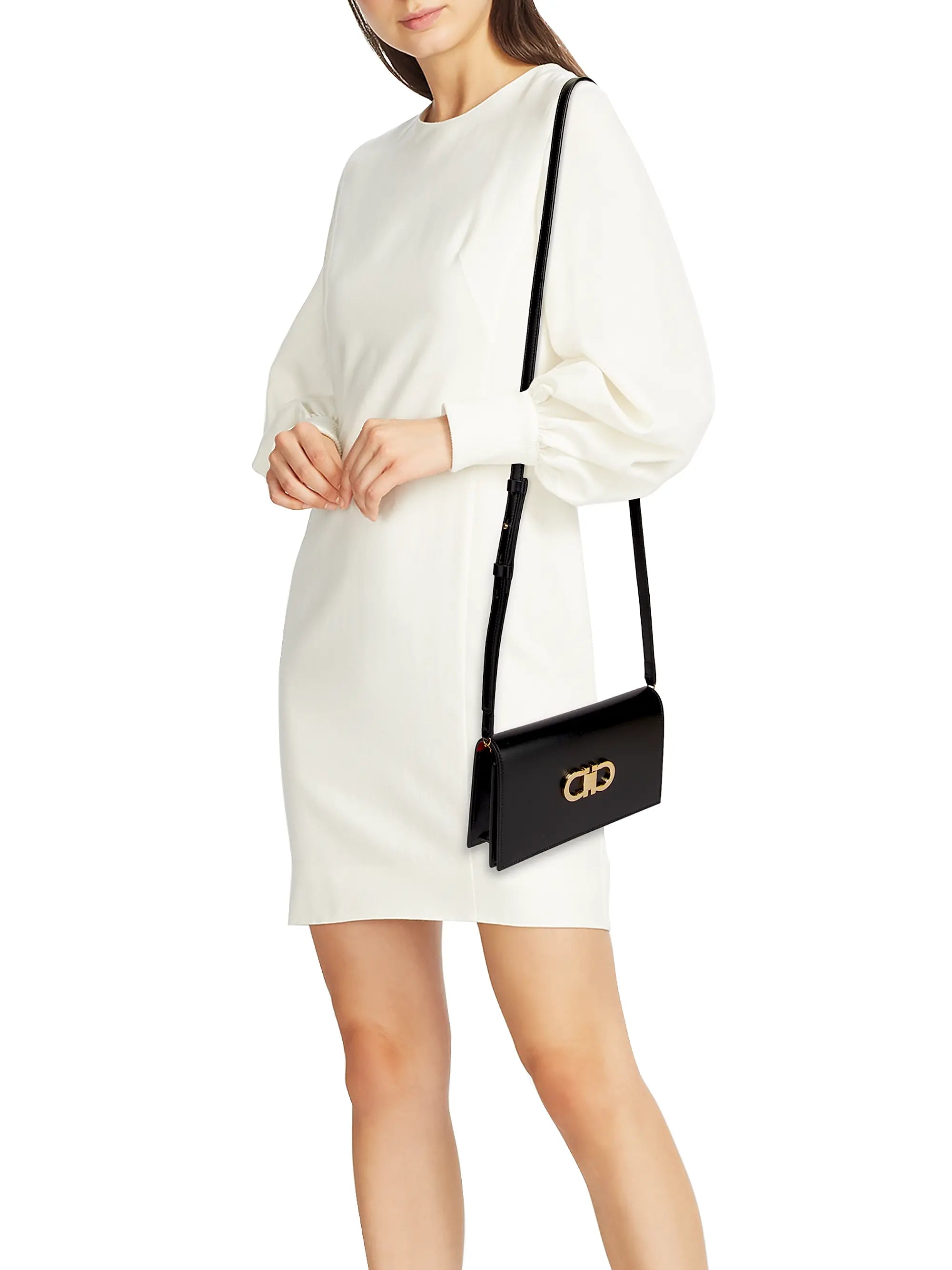 FERRAGAMO Mini Double Gancio Bag