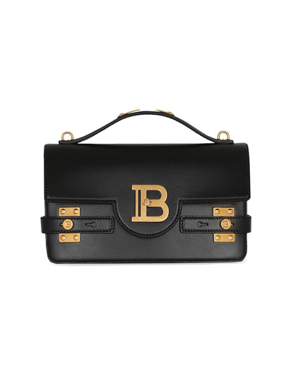 Balmain B-Buzz 24 Leather Shoulder Bag