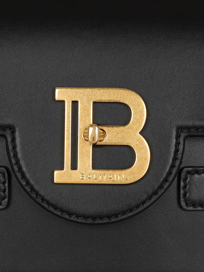 Balmain B-Buzz 24 Leather Shoulder Bag
