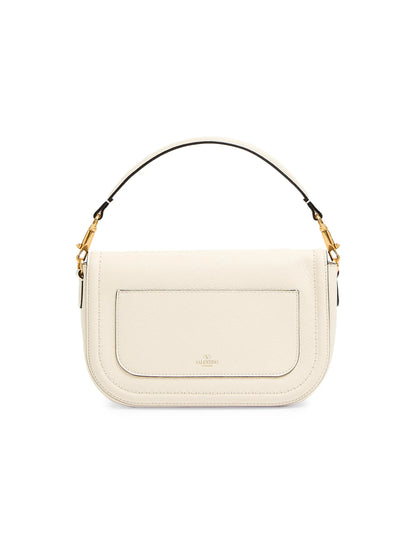 Valentino Garavani Alltime Grainy Calfskin Shoulder Bag