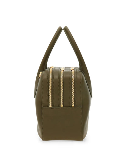 FERRAGAMO Star Leather Top-Handle Bag