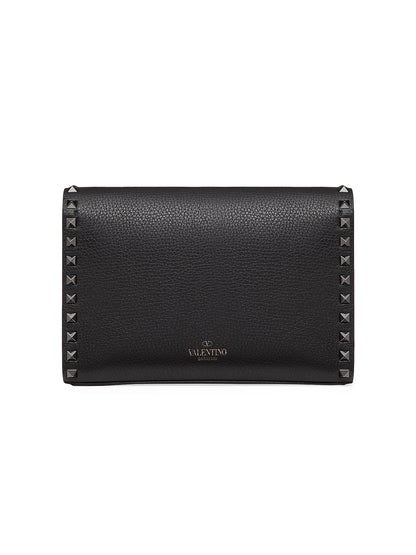 Valentino Garavani Small Rockstud Grainy Calfskin Crossbody Bag