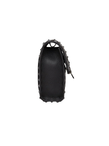 Valentino Garavani Small Rockstud Grainy Calfskin Crossbody Bag