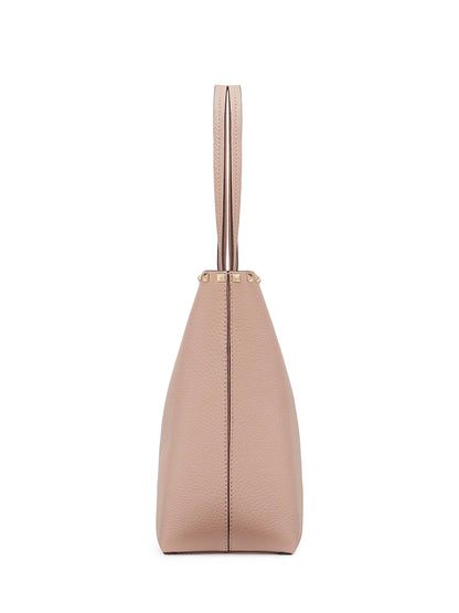 Valentino Garavani Rockstud Grainy Calfskin Tote Bag