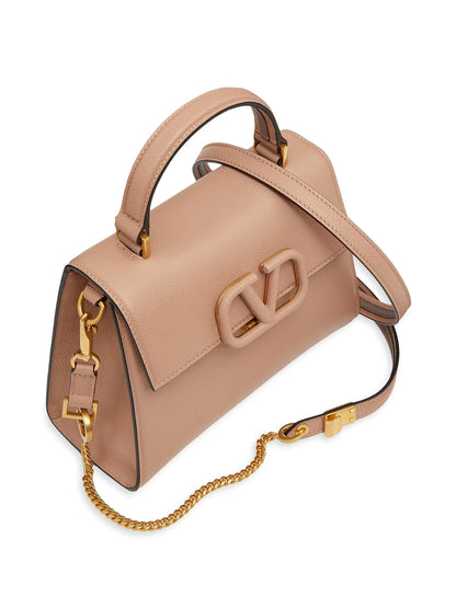 Valentino Garavani Small VSling Grainy Calfskin Handbag