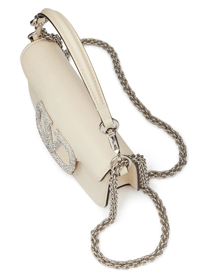 Valentino Garavani Locò Small Shoulder Bag With Jewel Logo