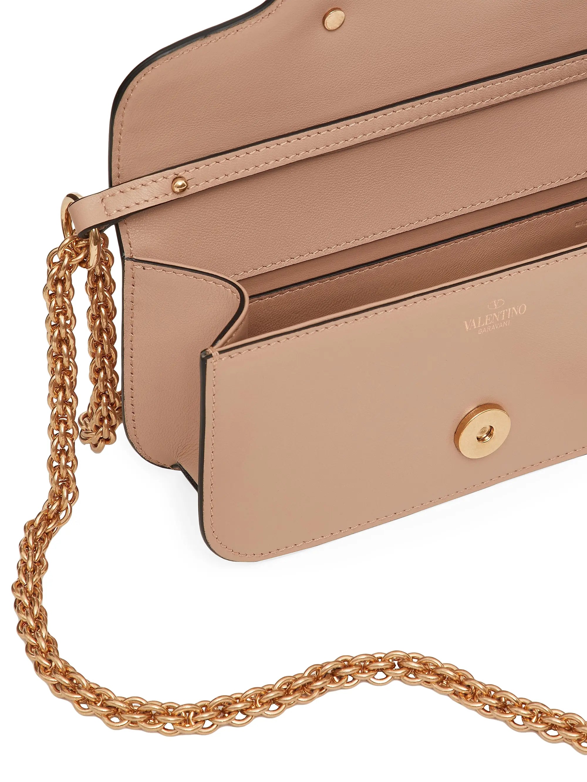 Valentino Garavani Locò Small Shoulder Bag With Jewel Logo