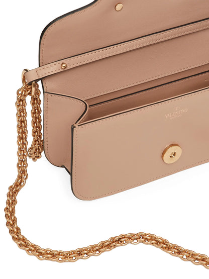 Valentino Garavani Locò Small Shoulder Bag With Jewel Logo