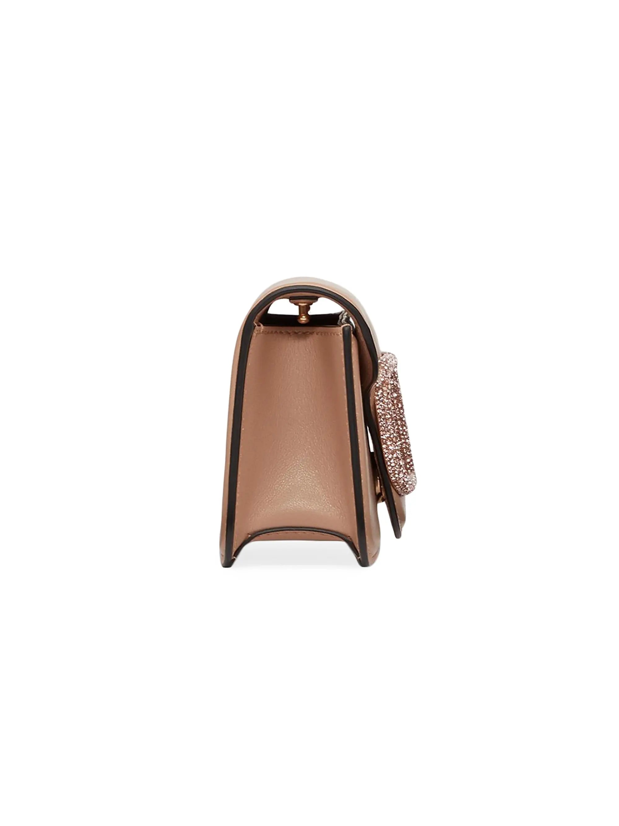 Valentino Garavani Locò Small Shoulder Bag With Jewel Logo