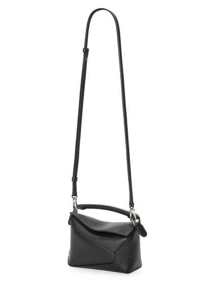 LOEWE Mini Puzzle Edge Leather Shoulder Bag