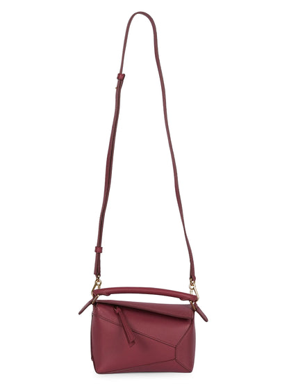 LOEWE Mini Puzzle Edge Leather Shoulder Bag