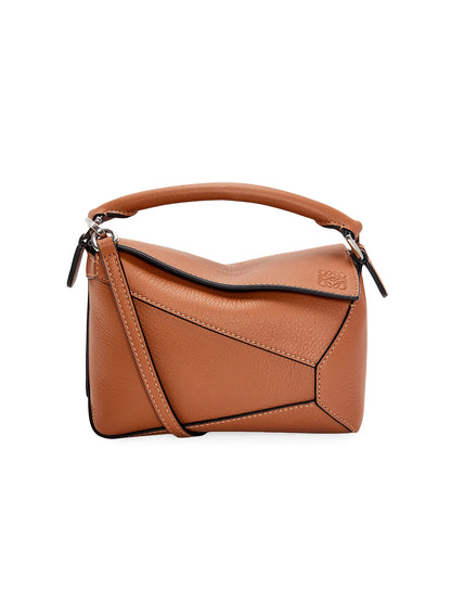 LOEWE Mini Puzzle Edge Leather Shoulder Bag