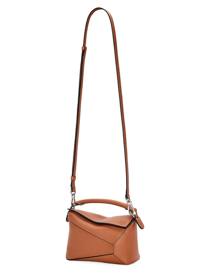 LOEWE Mini Puzzle Edge Leather Shoulder Bag
