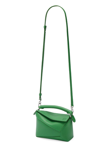 LOEWE Mini Puzzle Edge Leather Shoulder Bag