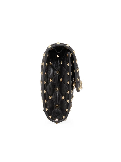 Valentino Garavani Rockstud Spike Nappa Leather Crossbody Clutch Bag