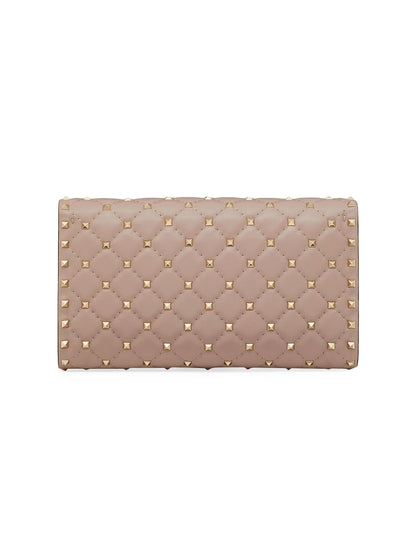 Valentino Garavani Rockstud Spike Nappa Leather Crossbody Clutch Bag