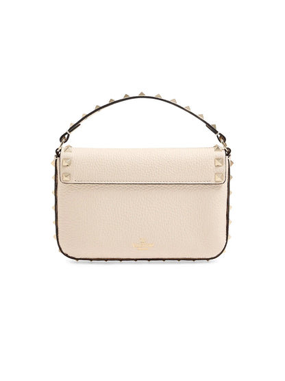 Valentino Garavani Rockstud Grainy Calfskin Pouch