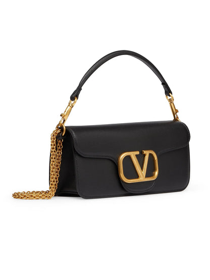 Valentino Garavani Valentino Garavani Locò Calfskin Shoulder Bag