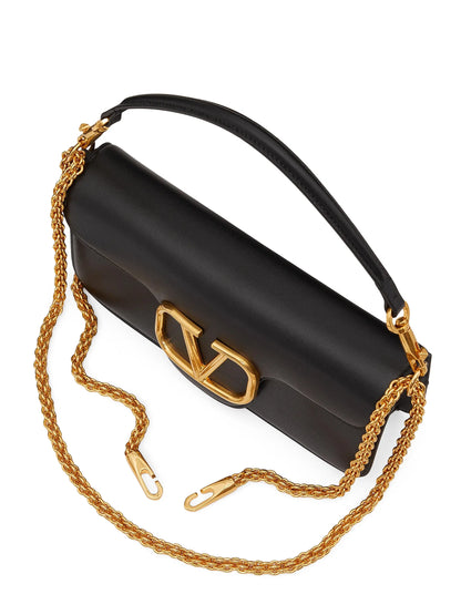 Valentino Garavani Valentino Garavani Locò Calfskin Shoulder Bag