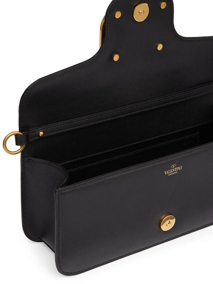 Valentino Garavani Valentino Garavani Locò Calfskin Shoulder Bag