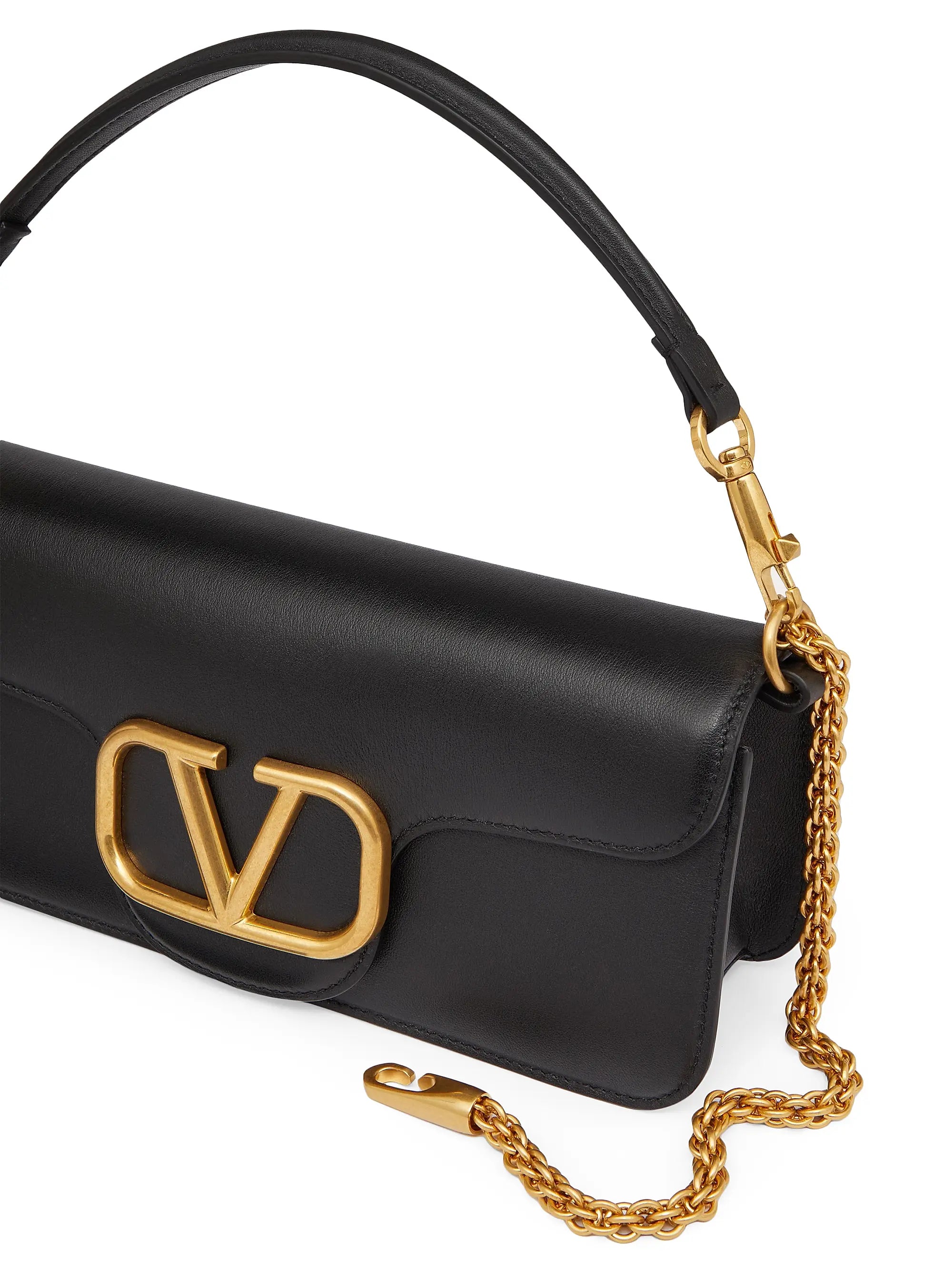 Valentino Garavani Valentino Garavani Locò Calfskin Shoulder Bag