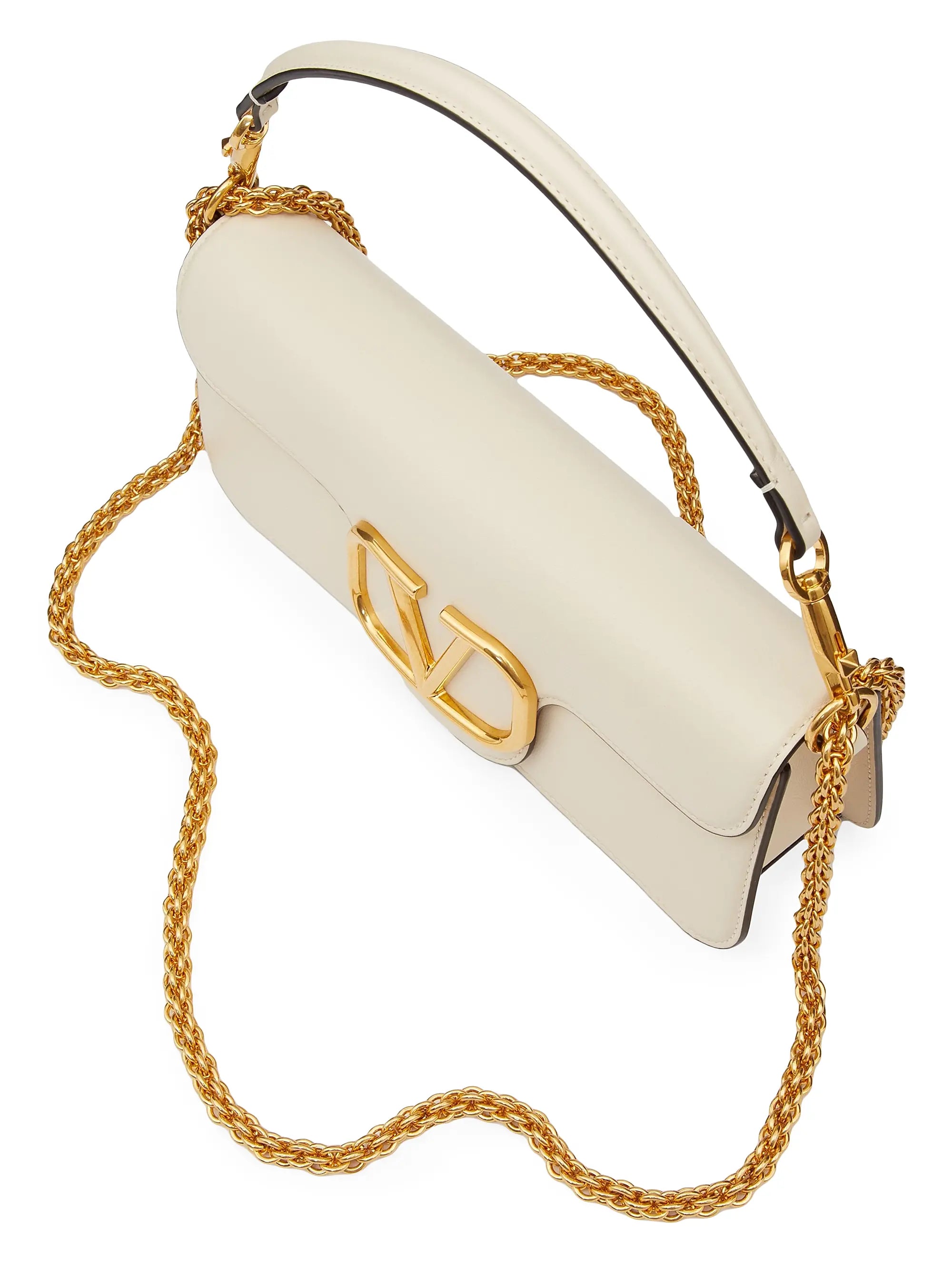 Valentino Garavani Valentino Garavani Locò Calfskin Shoulder Bag