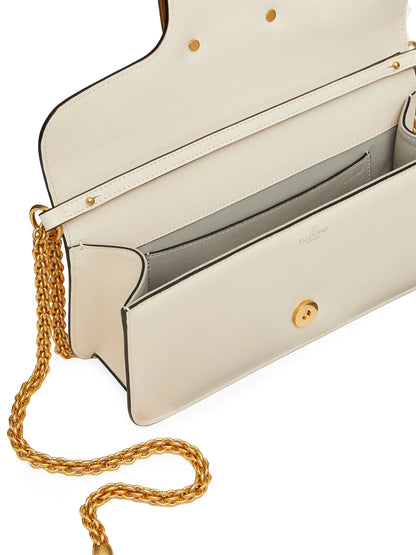 Valentino Garavani Valentino Garavani Locò Calfskin Shoulder Bag