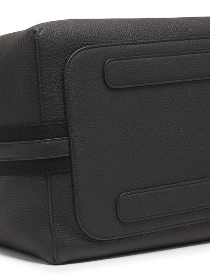 Loro Piana Bale Leather Top Handle Bag