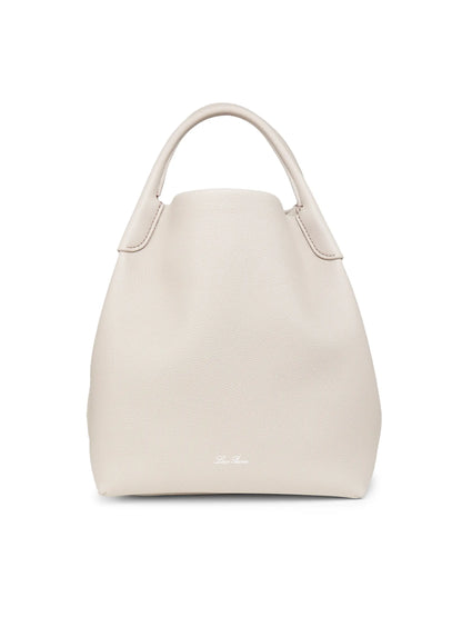Loro Piana Bale Leather Top Handle Bag